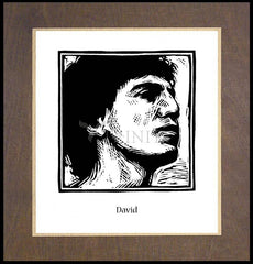 Wood Plaque Premium - David by J. Lonneman