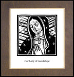Wood Plaque Premium - Our Lady of Guadalupe by J. Lonneman