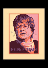 Holy Card - Sr. Helen Prejean by J. Lonneman