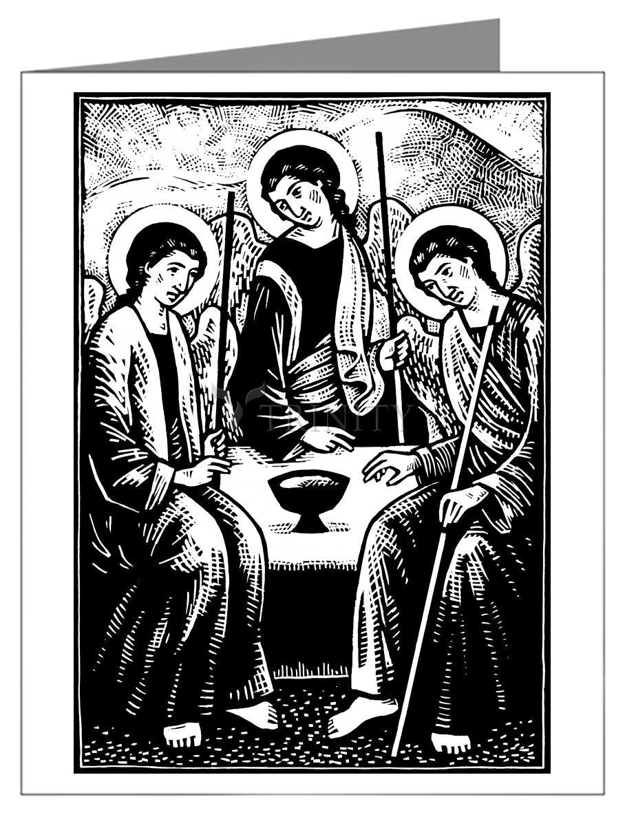 Holy Visitors (After Rublev) - Note Card Custom Text by Julie Lonneman - Trinity Stores