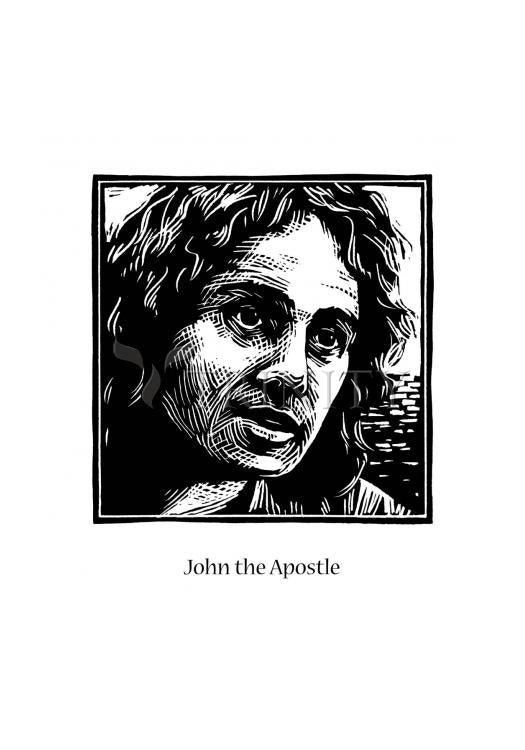 St. John the Apostle - Holy Card
