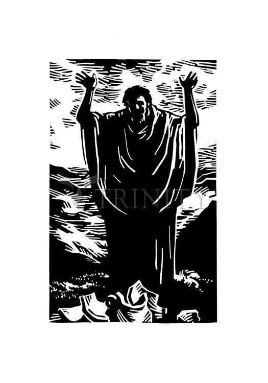 Jeremiah - Holy Card
