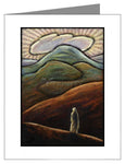 Note Card - Lent, 1st Sunday - Jesus in the Desert by J. Lonneman