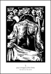 Wood Plaque - Traditional Stations of the Cross 10 - Jesus is Stripped of His Clothes by J. Lonneman