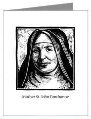 Note Card - Mother St. John Fontbonne by J. Lonneman