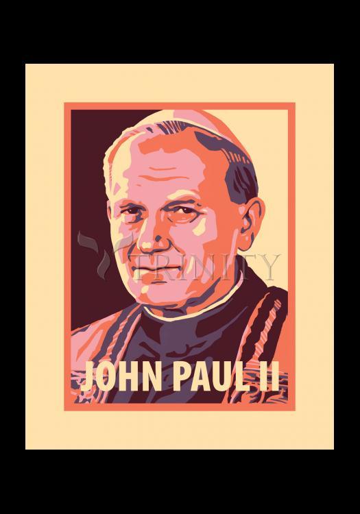 St. John Paul II - Holy Card