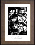 Wood Plaque Premium - Women's Stations of the Cross 12 - The Body of Jesus is Taken From the Cross by J. Lonneman