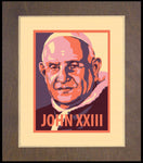 Wood Plaque Premium - St. John XXIII by J. Lonneman