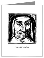 Note Card - St. Louise de Marillac by J. Lonneman