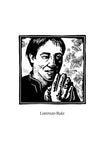 Holy Card - St. Lorenzo Ruiz by J. Lonneman