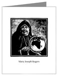 Custom Text Note Card - Mother Mary Joseph Rogers by J. Lonneman