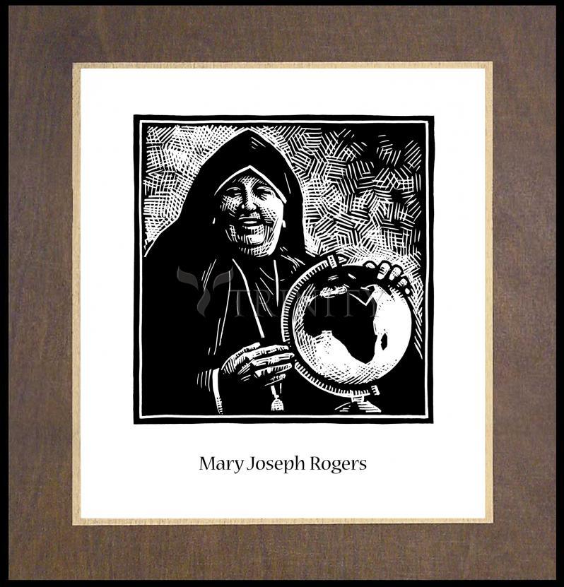 Mother Mary Joseph Rogers - Wood Plaque Premium