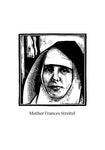 Holy Card - Mother Frances Streitel by J. Lonneman