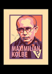 Holy Card - St. Maximilian Kolbe by J. Lonneman