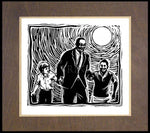 Wood Plaque Premium - Martin Luther King's Dream by J. Lonneman