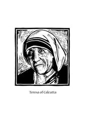 Holy Card - St. Teresa of Calcutta by J. Lonneman