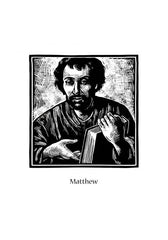 Holy Card - St. Matthew by J. Lonneman