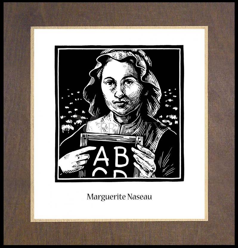 Marguerite Naseau - Wood Plaque Premium