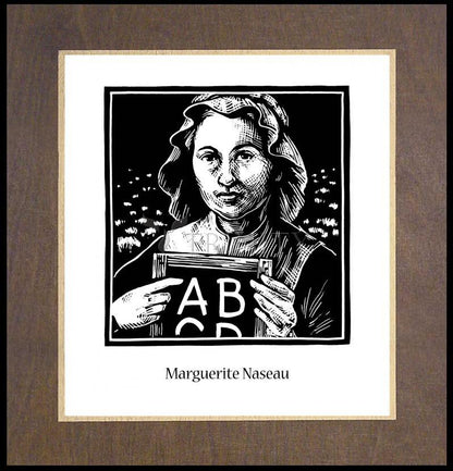 Marguerite Naseau - Wood Plaque Premium