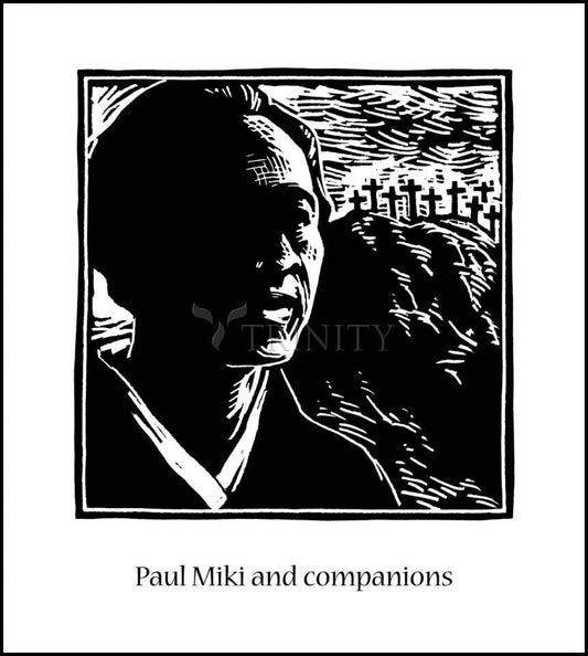St. Paul Miki - Wood Plaque