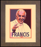 Wood Plaque Premium - Pope Francis by J. Lonneman