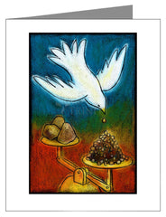 Custom Text Note Card - Peacemakers by J. Lonneman