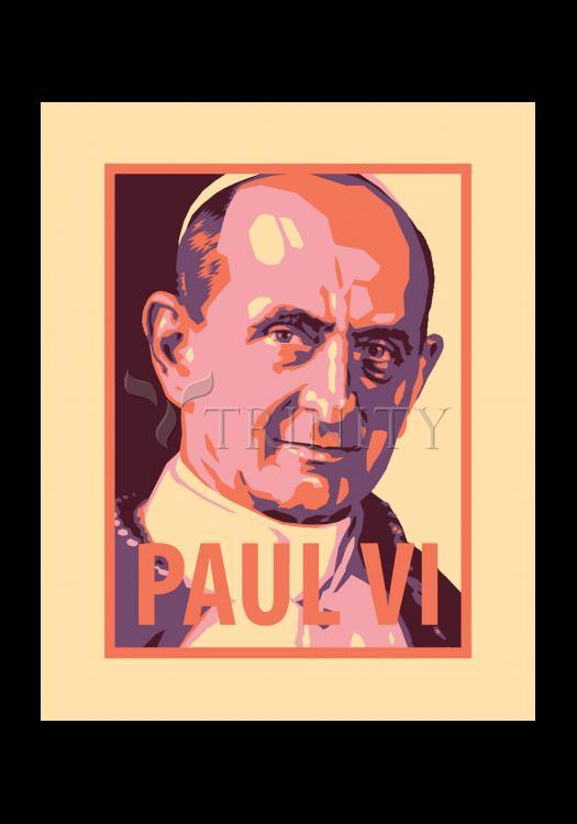 St. Pope Paul VI - Holy Card