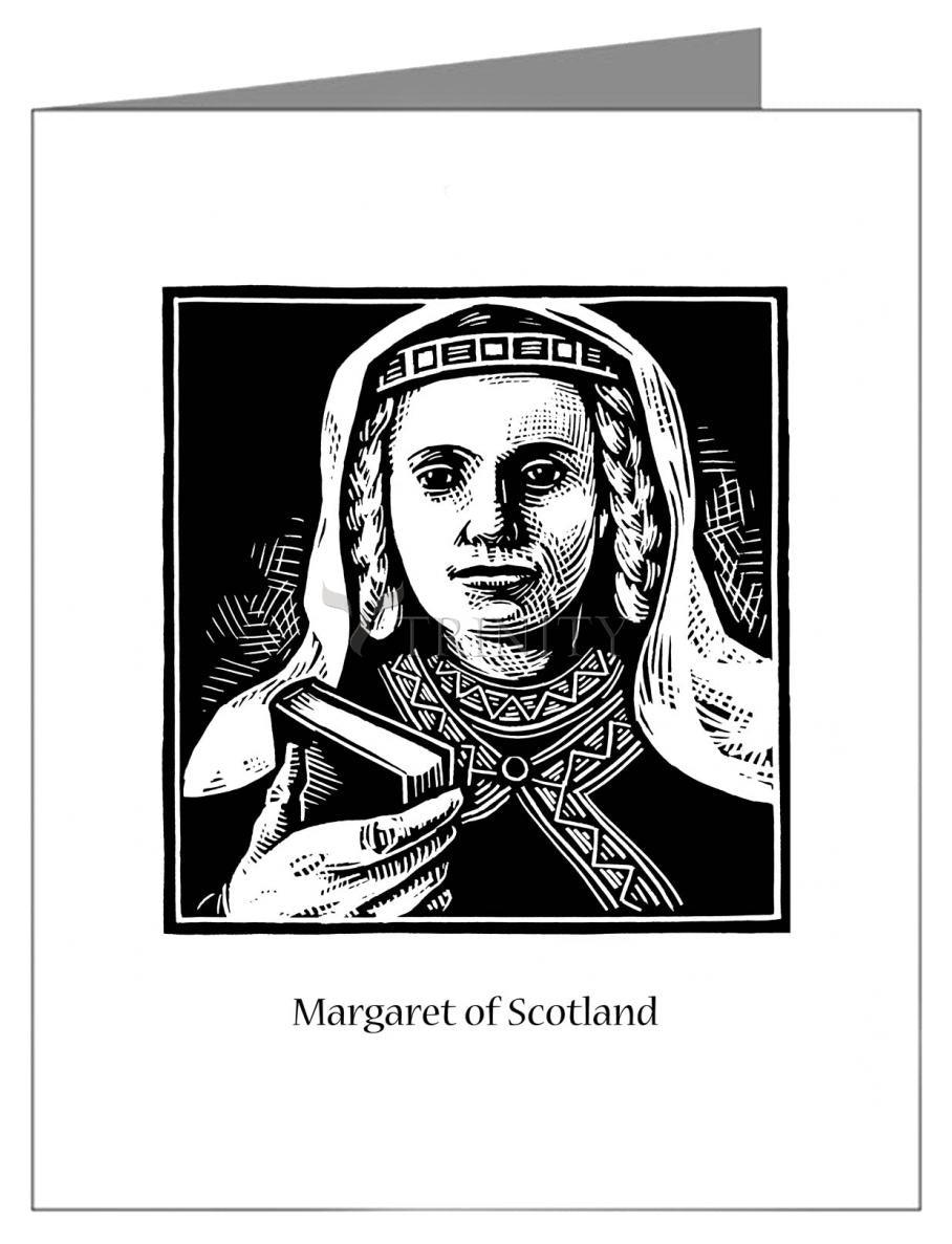St. Margaret of Scotland - Note Card Custom Text