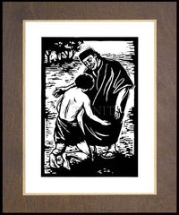 Wood Plaque Premium - Return of the Prodigal by J. Lonneman