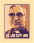 Wood Plaque - St. Oscar Romero by J. Lonneman
