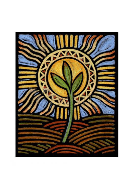 Easter Seedling - Holy Card