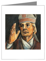 Custom Text Note Card - St. Stanislaus of Krakow by J. Lonneman