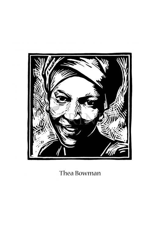 Sr. Thea Bowman - Holy Card