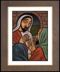 Wood Plaque Premium - Lent, Last Supper - Passion Sunday by J. Lonneman