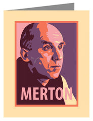 Note Card - Thomas Merton by J. Lonneman