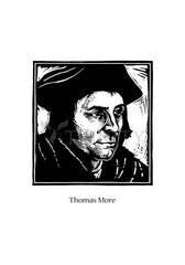 Holy Card - St. Thomas More by J. Lonneman