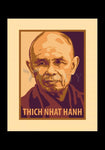 Holy Card - Thich Nhat Hanh by J. Lonneman