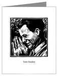 Custom Text Note Card - Tom Dooley by J. Lonneman