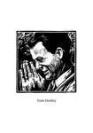 Holy Card - Tom Dooley by J. Lonneman