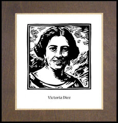 Wood Plaque Premium - Victoria Díez by J. Lonneman