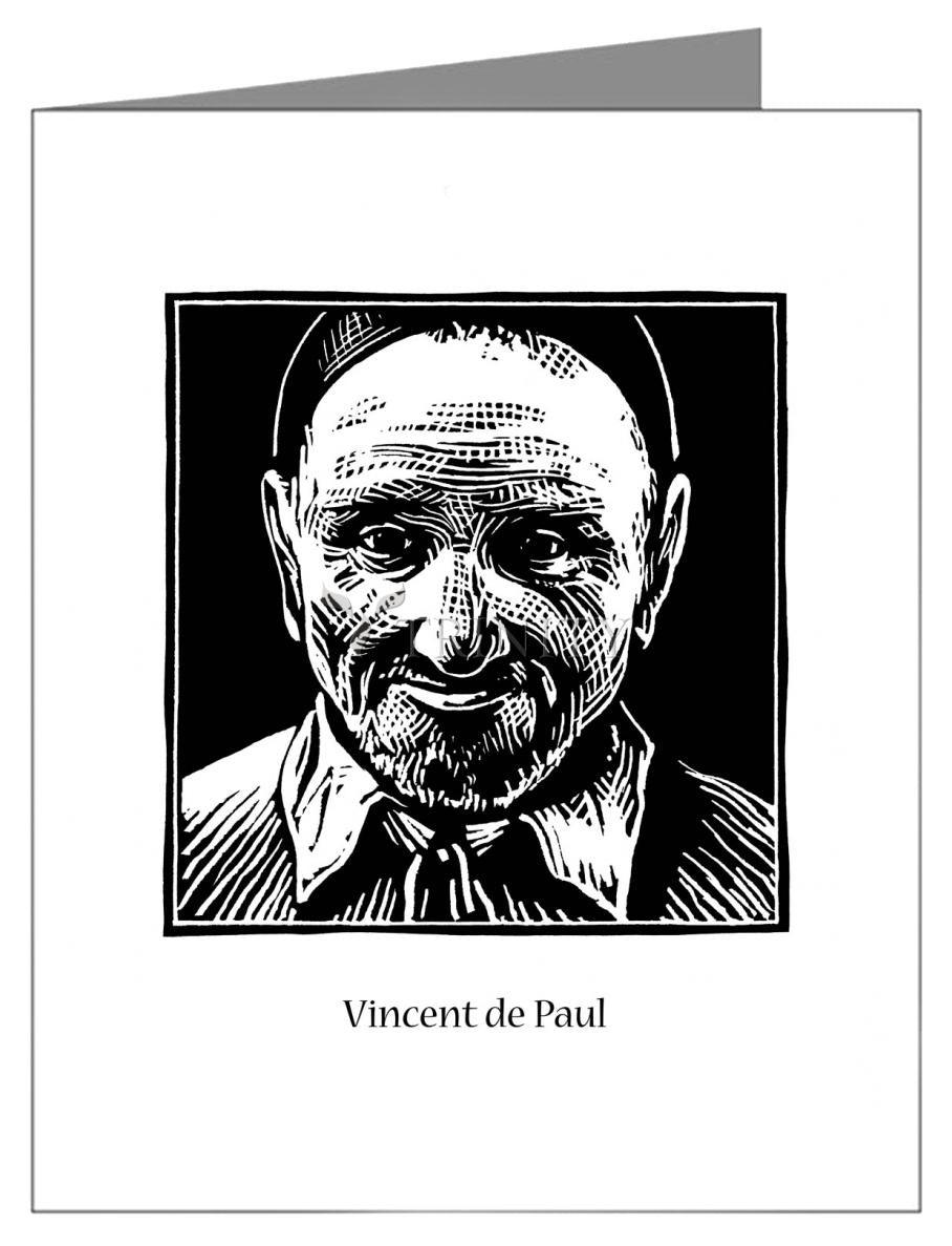 St. Vincent de Paul - Note Card