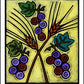 Wheat and Grapes - Wood Plaque by Julie Lonneman - Trinity Stores