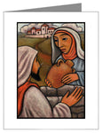 Custom Text Note Card - Lent, 3rd Sunday - Woman at the Well by J. Lonneman