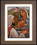 Wood Plaque Premium - Lent, 3rd Sunday - Woman at the Well by J. Lonneman