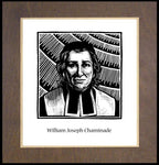 Wood Plaque Premium - Bl. William Joseph Chaminade by J. Lonneman