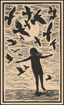 Wood Plaque - Wings J. Lonneman