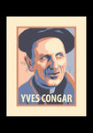 Holy Card - Yves Congar by J. Lonneman