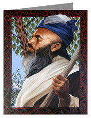 Note Card - St. Abraham by L. Glanzman