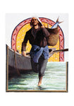 Holy Card - St. John the Evangelist by L. Glanzman