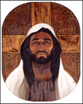 Wood Plaque - Jesus by L. Glanzman